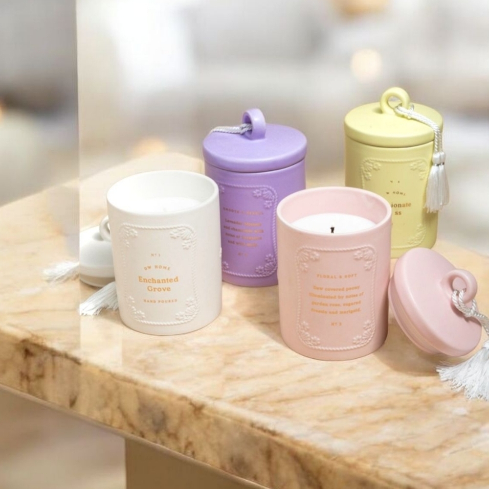 DW Home Scented Candles in Purple Or White, Pick One, 14 Oz.